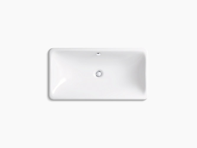K 20212 Iron Plains Trough Rectangle Bathroom Sink Kohler